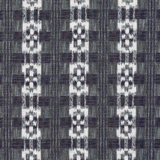 Sister Parish Mahalo Peformance Fabric in Indigo For Sale