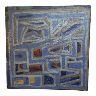 John Frates “Home Sweet Home” Mid Century Modern Cert. Of Auth., With Invoice, Unsigned , Hang Multiple Directional, #1711, 36x36x1 1/2 For Sale