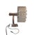 Mid-Century Modern Mid-Century Modern Cut Crystal Wall Lamp, 1960s For Sale - Image 3 of 11