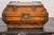 Qing Dynasty Square Box with Brass Lock and Distressed Lacquer Interior For Sale - Image 11 of 12