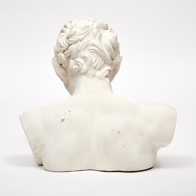 French Vintage Faun Bust For Sale In Austin - Image 6 of 9