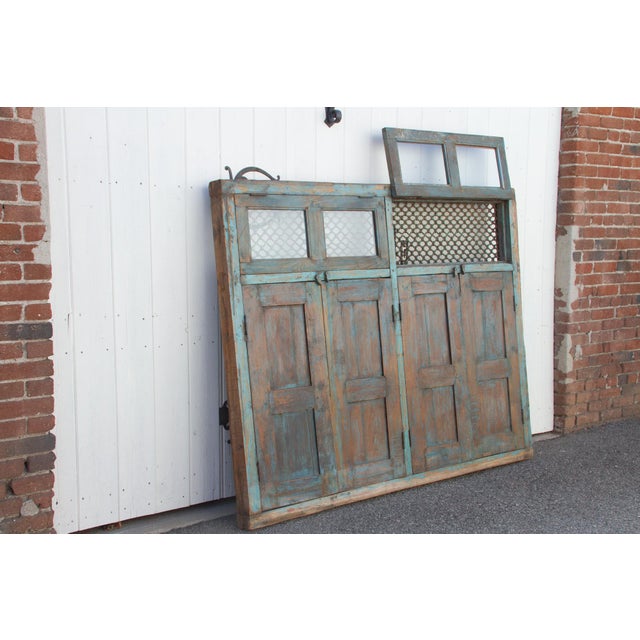 Antique Indian Jali Window Facade Chairish