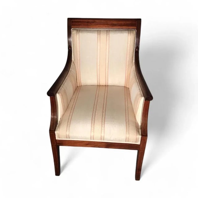 French Directoire Armchairs, 1880s, Set of 2 For Sale - Image 4 of 6