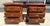 Late 20th Century Pair of Chippendale Style Three Drawer Nightstands For Sale - Image 5 of 13