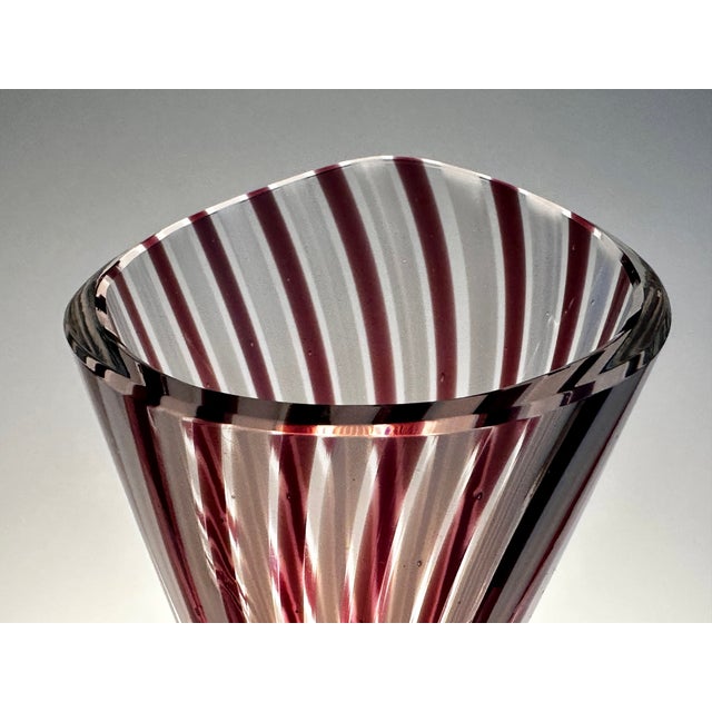Glass Art Vase by Prof. Aloys F. Gangkofner for Hessenglas, Germany, 1950s For Sale - Image 12 of 15