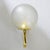 Transparent 1960s Italian Mid-Century Murano Glass & Brass Sconces Attributed to Seguso - Set of 4 For Sale - Image 8 of 10