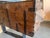 Mid 20th Century Oak Kitchen Island, Butcher Block, Industrial Work Table Cast Iron For Sale - Image 9 of 18