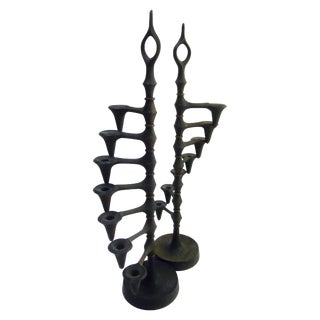 Dansk Quistgaard Danish Modern Candle Holders - 2 For Sale