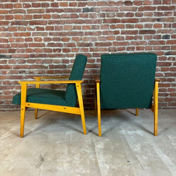Vintage Armchairs, Denmark, 1961, Set of 2 For Sale - Image 4 of 7