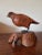 Vintage Folk Art Carved Wood Bird Quail For Sale In Fayetteville, AR - Image 6 of 12