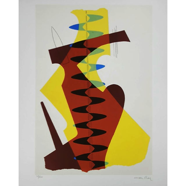 Man Ray Limited Edition Lithograph. Author's signature in Pencil. Limited series lithograph. Number 80 of 150 (Numbers are...