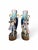 Blue Art Nouveau Enamelled Ceramic Vases, 1890, Set of 2 For Sale - Image 8 of 14