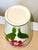 Cloisonné‑Style Hand‑Painted Porcelain Vase With Silver Trim For Sale In New York - Image 6 of 7