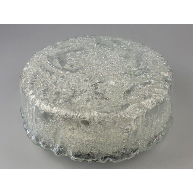 Space Age Ceiling Lamp from Glashütte Limburg Germany, 1960s For Sale - Image 12 of 18