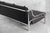 1970s Black Leather Stringa 3-Seater Sofa by Gae Aulenti for Poltronova, 1960s For Sale - Image 5 of 13