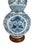 Lauren Ralph Lauren Blue & White Chinoiserie Double Gourd Porcelain Table Lamp – Koi Fish, Traditional Asian-Inspired Decor For Sale - Image 6 of 9
