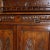 Art Nouveau Provençal Hand-Carved Solid Wood Cabinet For Sale - Image 6 of 10