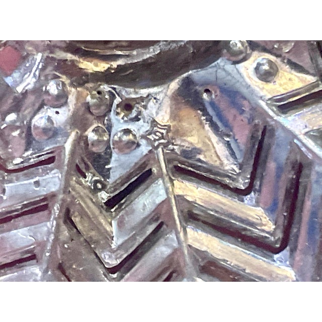 1930s Art Deco 1930s Chevron Starburst Clip-Mates by Ralph Polcini, Pair For Sale - Image 5 of 5