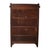 Brown Arts & Crafts Mission Oak 2 Door China Cabinet in the Manner of Stickley C1920 For Sale - Image 8 of 8