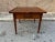 Mid 20th Century Mid Century Walnut Curved Edge Side Table For Sale - Image 11 of 13