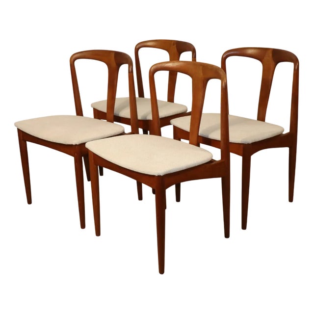 Vintage Juliane Chairs by Johannes Andersen 1960s, Set of 4 For Sale