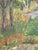 Large 1970s Folk Art Landscape Oil Painting, Framed For Sale - Image 6 of 7