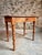 Antique French Walnut Writing Table with Drawer, 1900s For Sale - Image 5 of 16