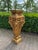 1960 French Louis XVI Gold Resin Marble Pedestal - 1 Pc For Sale - Image 10 of 10