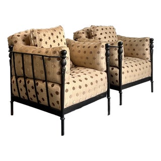 Vintage Michael Taylor “Montecito” Lounge Chairs - A Pair For Sale