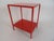 Late 20th Century Mid-Century Modern in the Manner of Baldwin Red Side Table For Sale - Image 4 of 6