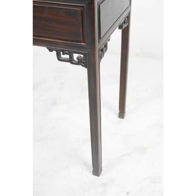 Chinese Hardwood Writing Table Desk For Sale In Seattle - Image 6 of 8