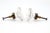Traditional Pair of Vintage 1.75 In. Octagon Clear Glass Cabinet Knobs For Sale - Image 3 of 4