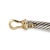 Metal David Yurman 925 Silver 5mm 14k Yellow Gold Buckle Classic Cable Bangle Bracelet For Sale - Image 7 of 8
