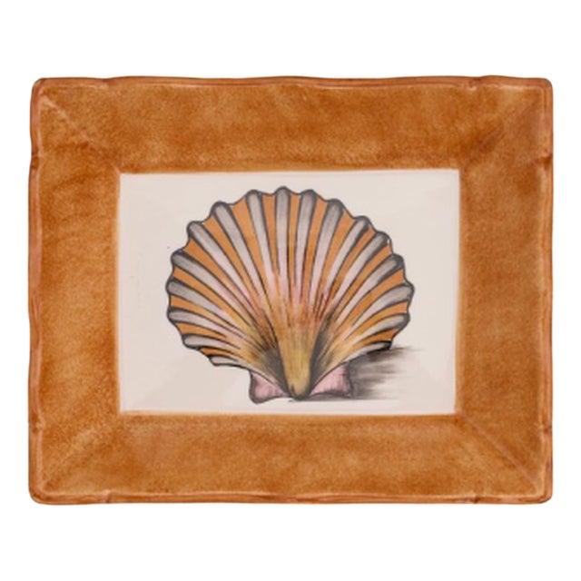 Porcelain Shell Trinket Tray from Christian Dior, 1950s For Sale