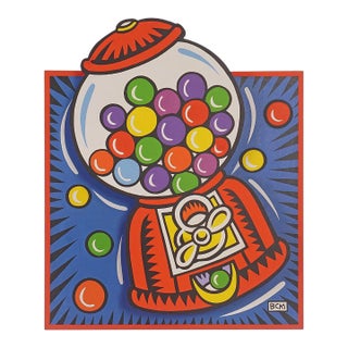 Burton Morris Gumball Pop Artwork, 1999 For Sale