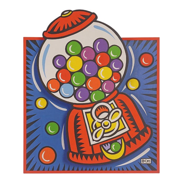 Burton Morris Gumball Pop Artwork, 1999 For Sale
