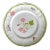 Set of 4 Longchamp France Hand-Painted Floral Dessert Plates, French Faience, Peint À La Main For Sale