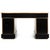 Antique Campaign Ebonized Pedestal Desk, 19th Century For Sale - Image 4 of 18