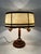 Brown Bouillotte Suede Table Lamp from Lederlux, 1970s For Sale - Image 4 of 18