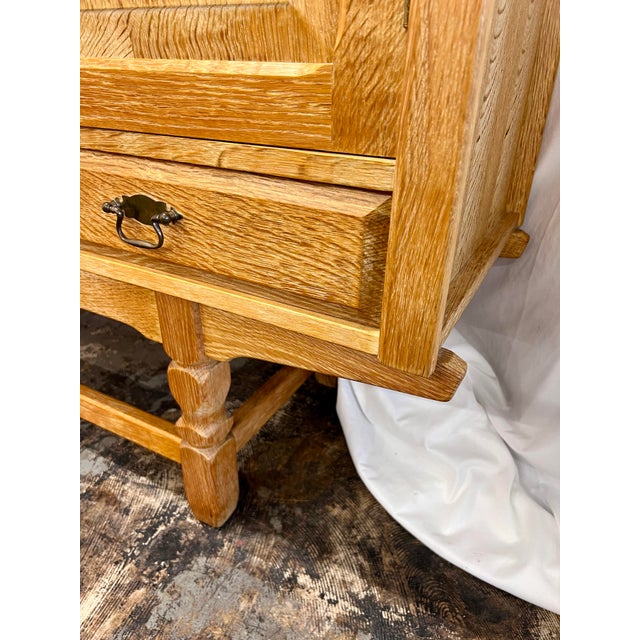 Henning Kjaernulf Danish Oak Sideboard by Henning Kjaernulf For Sale - Image 4 of 9