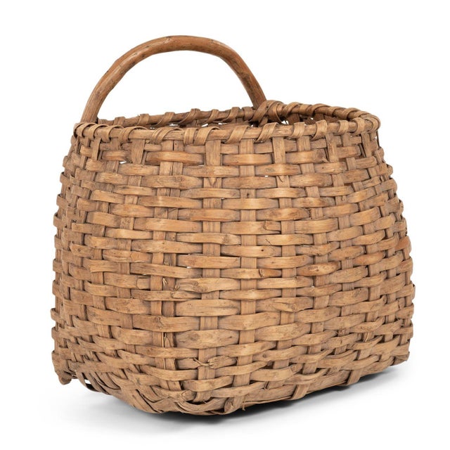 French Country A Collection of Four 19th Century Swedish Baskets For Sale - Image 3 of 13