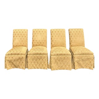 Set of 4 Parsons Dining Chairs For Sale