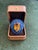 Blue Bochic “Orient” Vintage Kyanite and Citrine Ring Set In 18K White Gold & Silver For Sale - Image 8 of 13