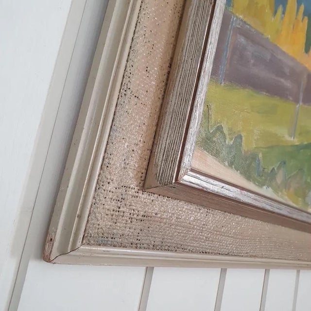 H. Westman, Northern Landscape, 1959, Oil on Canvas For Sale - Image 7 of 16