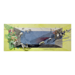 Jacques Villon "Pastoral" 1956 Reproduction Print
