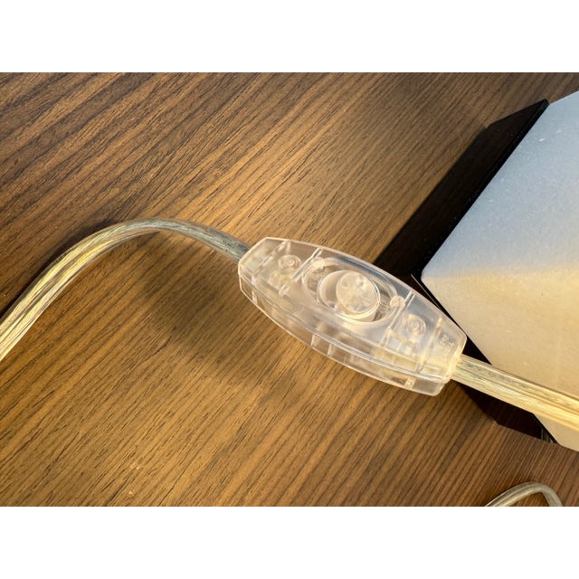 Gemstone Contemporary Quartz + Marble Petite Table Lamps, Pair For Sale - Image 7 of 15