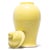 Ceramic Citron Yellow Chinese Baluster Jar For Sale - Image 7 of 8