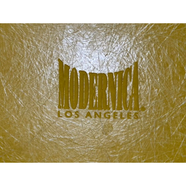 Modernica Case Study Fiberglass H-Base Side Chairs, Pair For Sale - Image 12 of 12