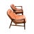 Mid-Century Modern Leather Mid-Century Style Lounge Chairs - a Pair For Sale - Image 3 of 5