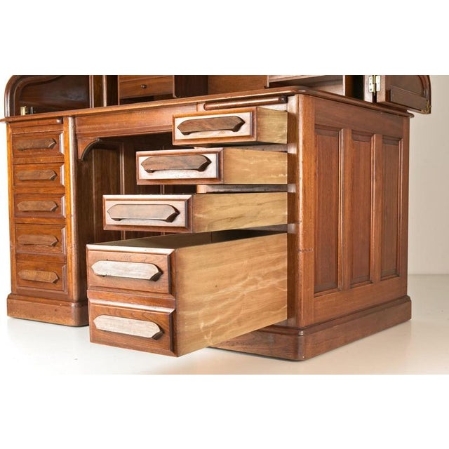 Roll Top Desk, USA, 1910s For Sale - Image 13 of 18